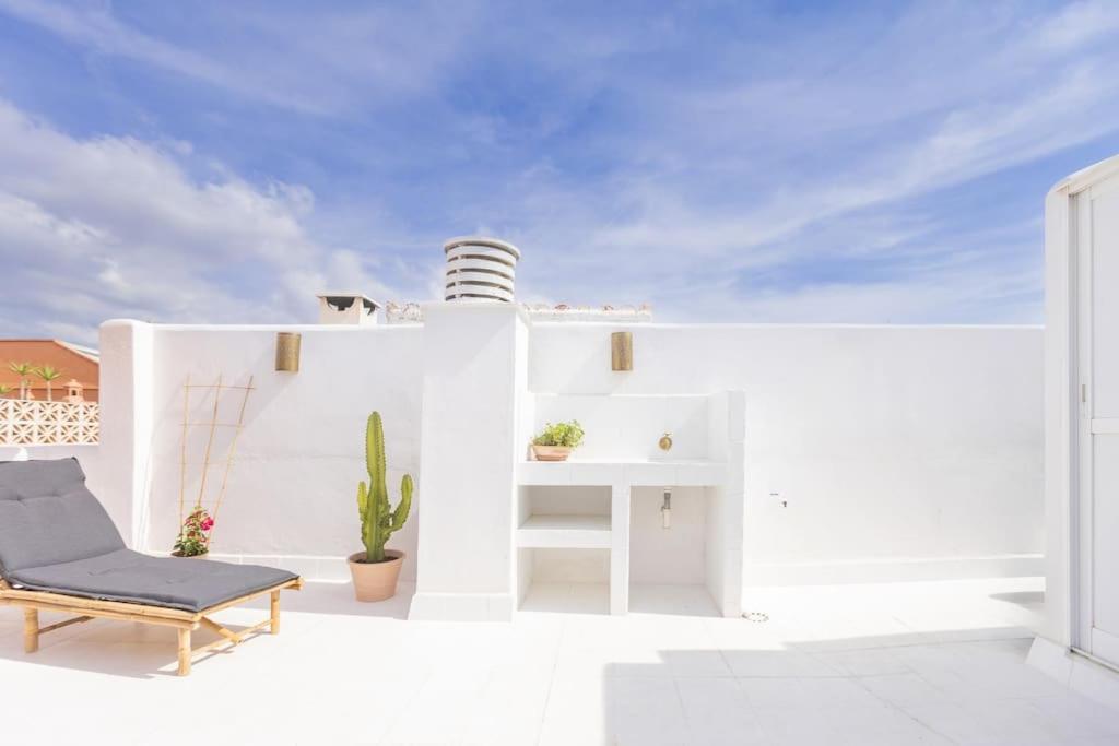 Downtown Flat With 46 Sqm Private Rooftop Terrace Málaga Exterior foto